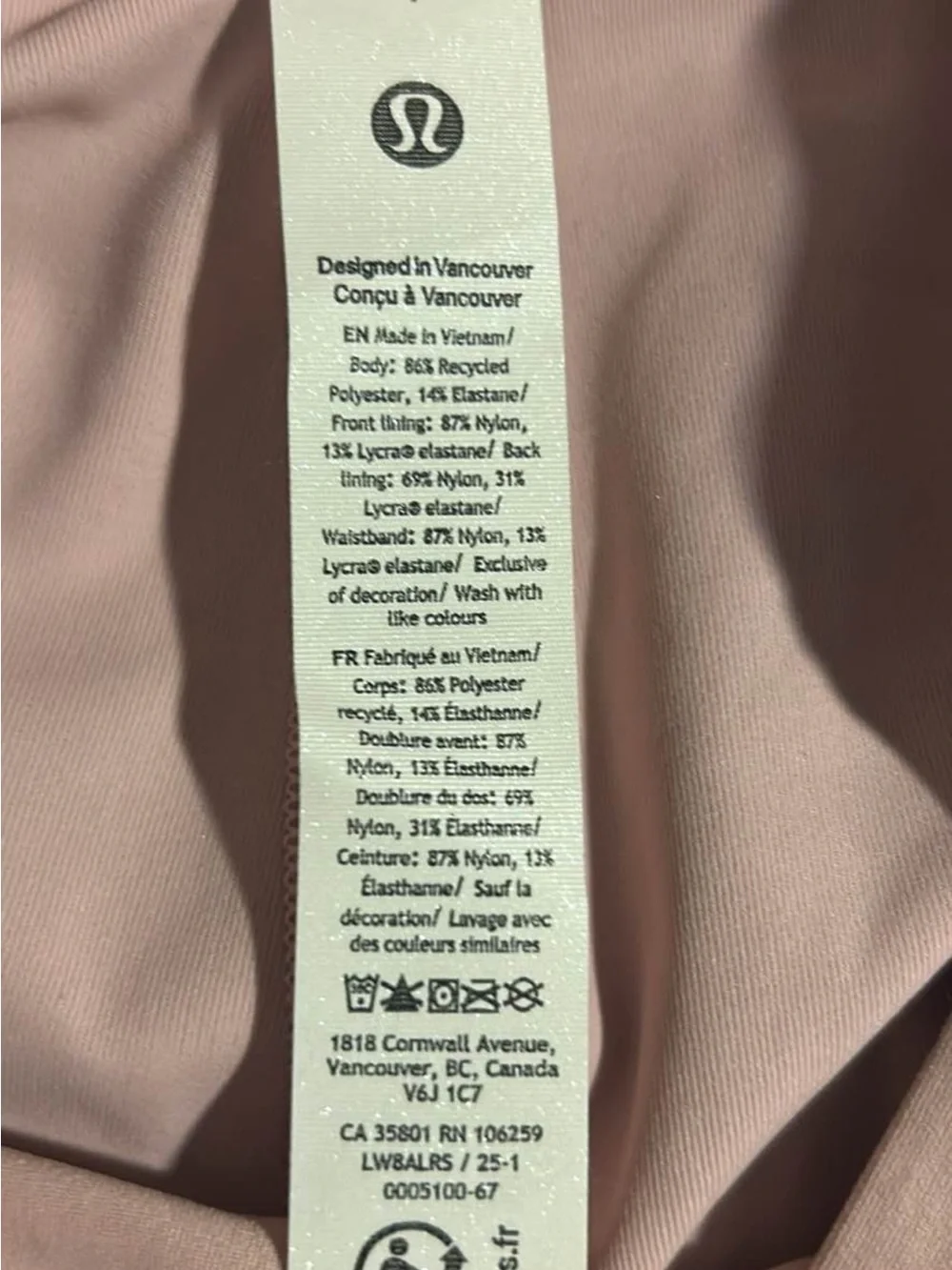 lululemon athletica lightweight pleated